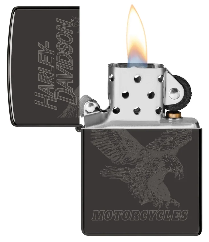 Diseño monocromático del águila de Harley-Davidson® Diseño monocromático del águila de Harley-Davidson®