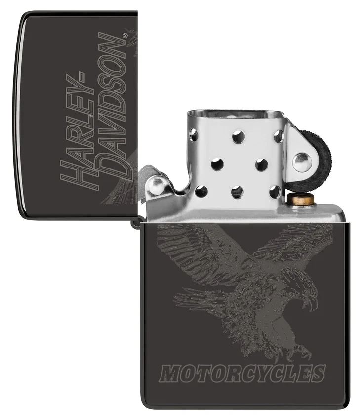 Diseño monocromático del águila de Harley-Davidson® Diseño monocromático del águila de Harley-Davidson®