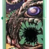 Diseño «Monstruo del Apocalipsis» en verde con acabado pulido brillante Diseño «Monstruo del Apocalipsis» en verde con acabado pulido brillante