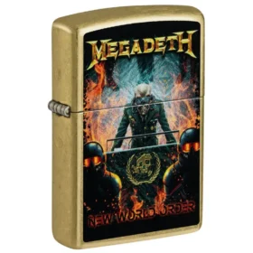 Diseño «New World Order» de Megadeth