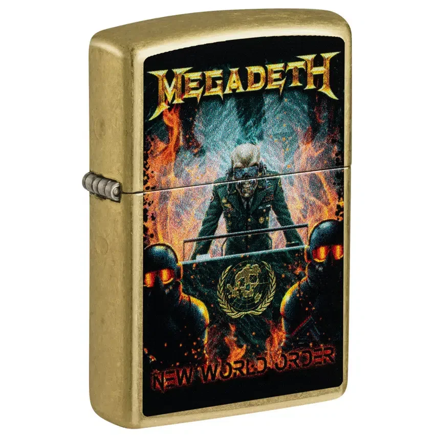 Diseño «New World Order» de Megadeth Diseño «New World Order» de Megadeth