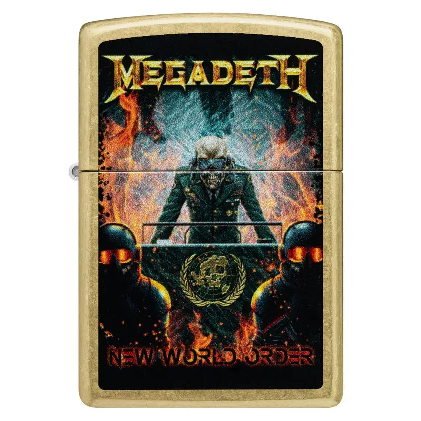 Diseño «New World Order» de Megadeth Diseño «New World Order» de Megadeth