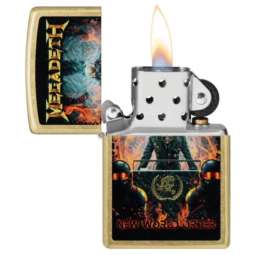 Diseño «New World Order» de Megadeth Diseño «New World Order» de Megadeth