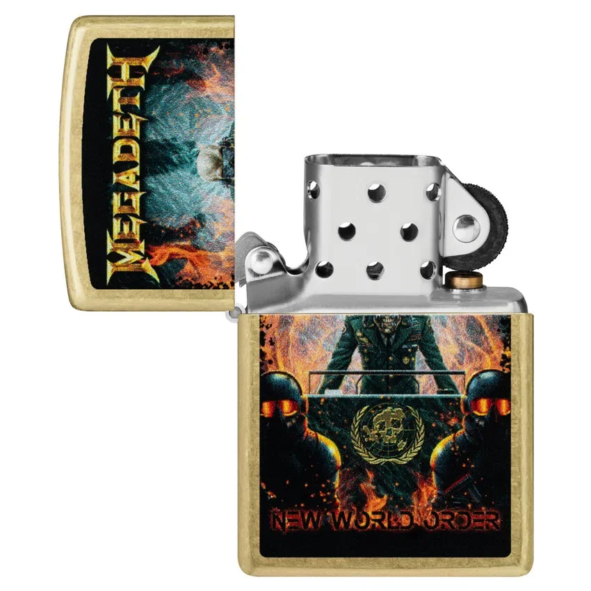 Diseño «New World Order» de Megadeth Diseño «New World Order» de Megadeth