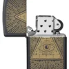 Diseño «Ojo de la Providencia» en negro mate Diseño «Ojo de la Providencia» en negro mate