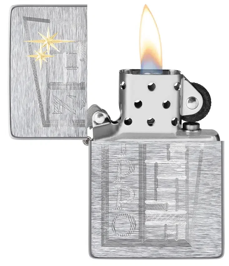 Diseño retro de Zippo Diseño retro de Zippo