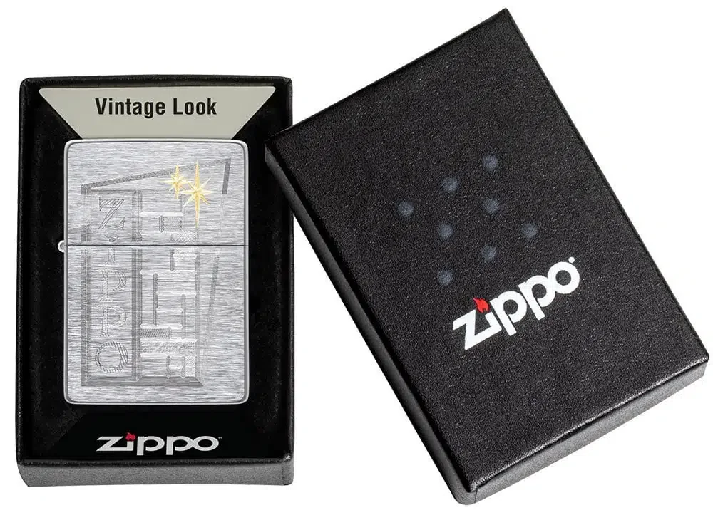 Diseño retro de Zippo Diseño retro de Zippo