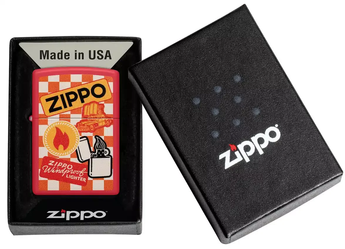 Diseño retro de Zippo Diseño retro de Zippo