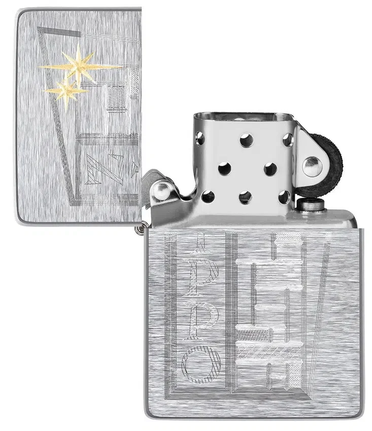 Diseño retro de Zippo Diseño retro de Zippo