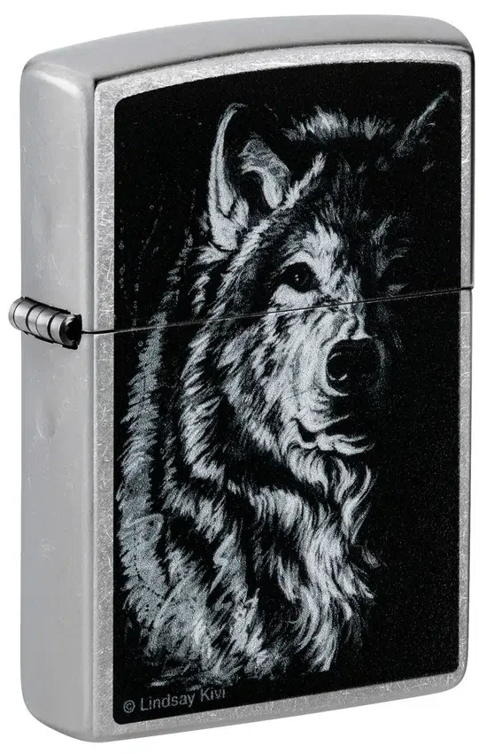 Diseño «Shadow Wolf» de Lindsay Kivi Diseño «Shadow Wolf» de Lindsay Kivi