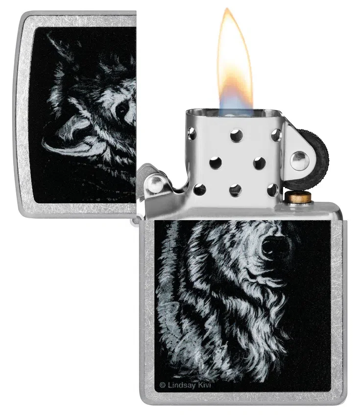 Diseño «Shadow Wolf» de Lindsay Kivi Diseño «Shadow Wolf» de Lindsay Kivi