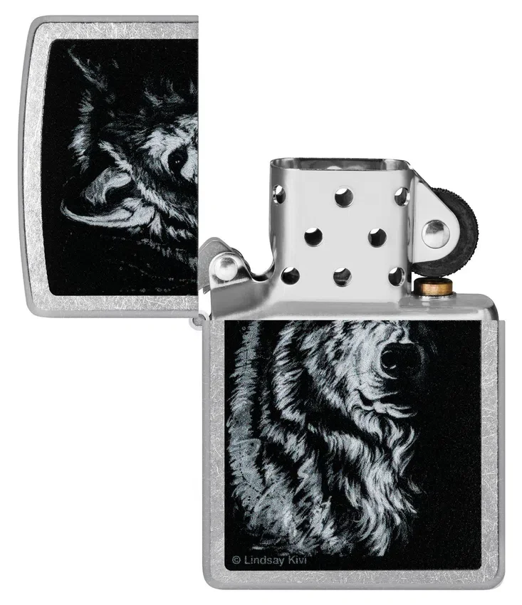 Diseño «Shadow Wolf» de Lindsay Kivi Diseño «Shadow Wolf» de Lindsay Kivi
