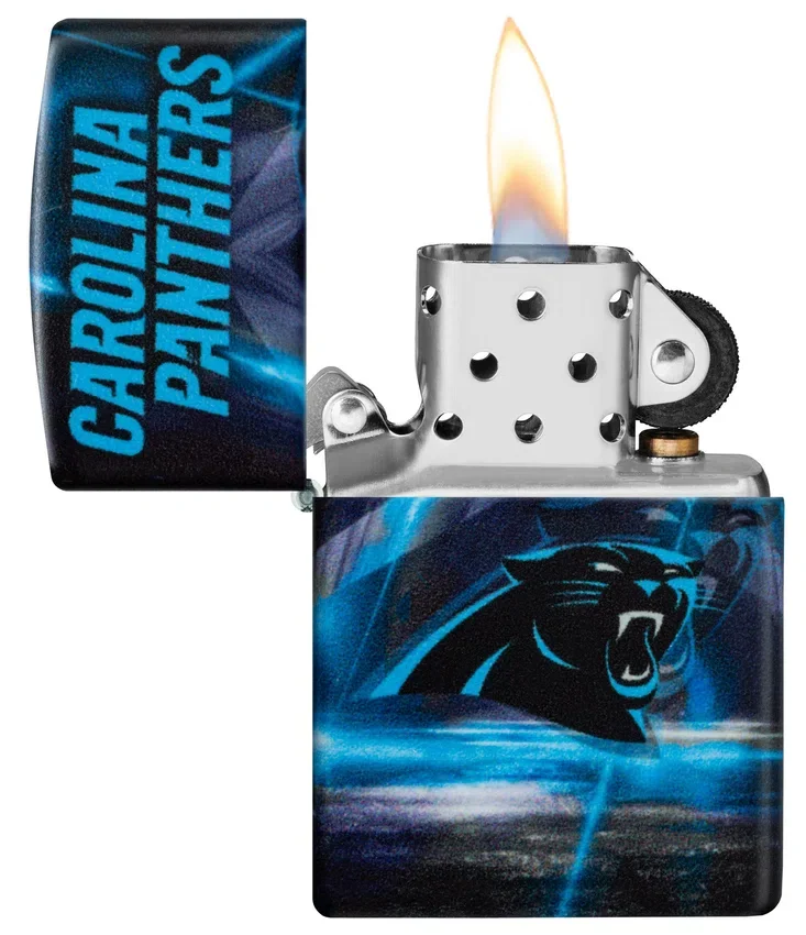 Diseño «Team Spirit» de los Carolina Panthers de la NFL Diseño «Team Spirit» de los Carolina Panthers de la NFL
