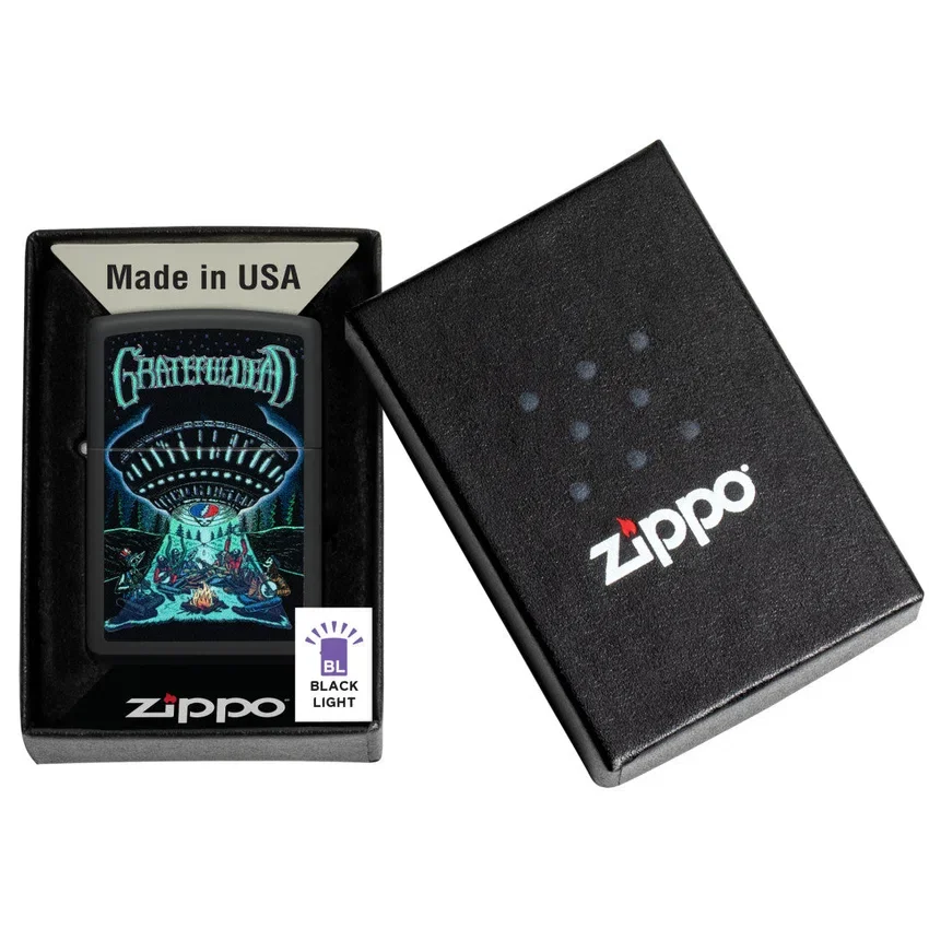 Diseño «UFO» con luz negra de Grateful Dead Diseño «UFO» con luz negra de Grateful Dead