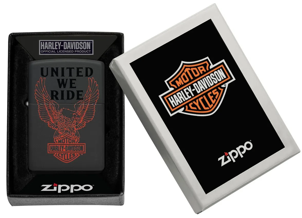 Diseño «United We Ride» de Harley-Davidson® Diseño «United We Ride» de Harley-Davidson®