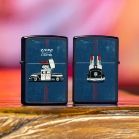 Diseño Vintage del coche Zippo