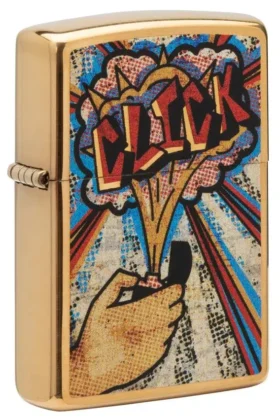 Diseño «zippo click»
