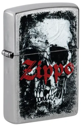 Diseño Zippo con calavera