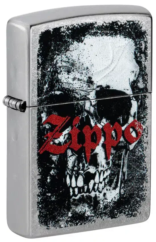 Diseño Zippo con calavera Diseño Zippo con calavera