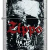 Diseño Zippo con calavera Diseño Zippo con calavera