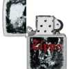 Diseño Zippo con calavera Diseño Zippo con calavera