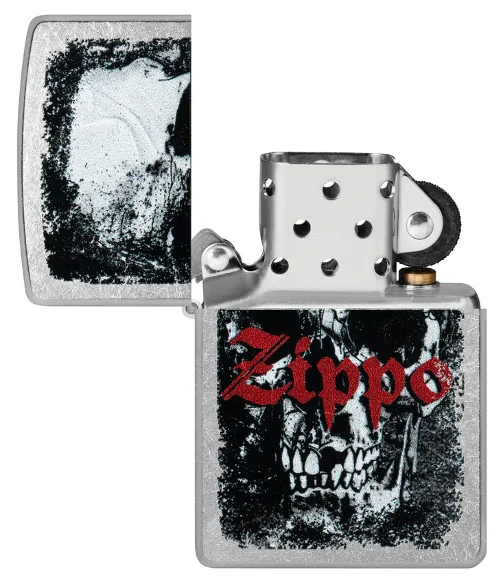 Diseño Zippo con calavera Diseño Zippo con calavera