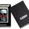 Diseño Zippo con calavera Diseño Zippo con calavera