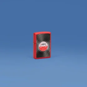 Diseño Zippo con disco de vinilo