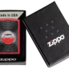 Diseño Zippo con disco de vinilo