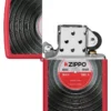 Diseño Zippo con disco de vinilo