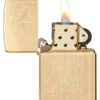 Diseño zippo con filigrana en espiral