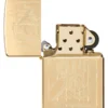 Diseño zippo con filigrana en espiral