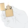 Diseño zippo con filigrana en espiral