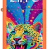 Diseño Zippo con leopardo Diseño Zippo con leopardo