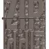Diseño zippo con tallado inverso