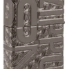 Diseño zippo con tallado inverso