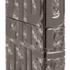 Diseño zippo con tallado inverso