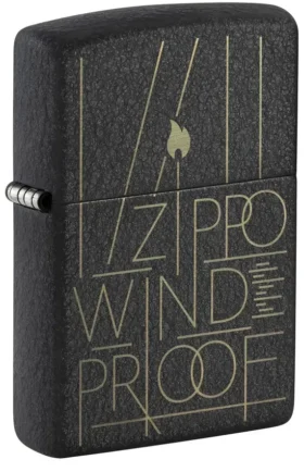 Diseño Zippo con trazos simples