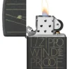 Diseño Zippo con trazos simples Diseño Zippo con trazos simples