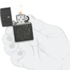 Diseño Zippo con trazos simples Diseño Zippo con trazos simples