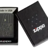 Diseño Zippo con trazos simples Diseño Zippo con trazos simples