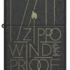 Diseño Zippo con trazos simples Diseño Zippo con trazos simples