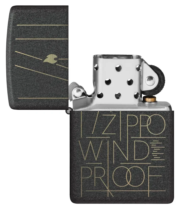 Diseño Zippo con trazos simples Diseño Zippo con trazos simples