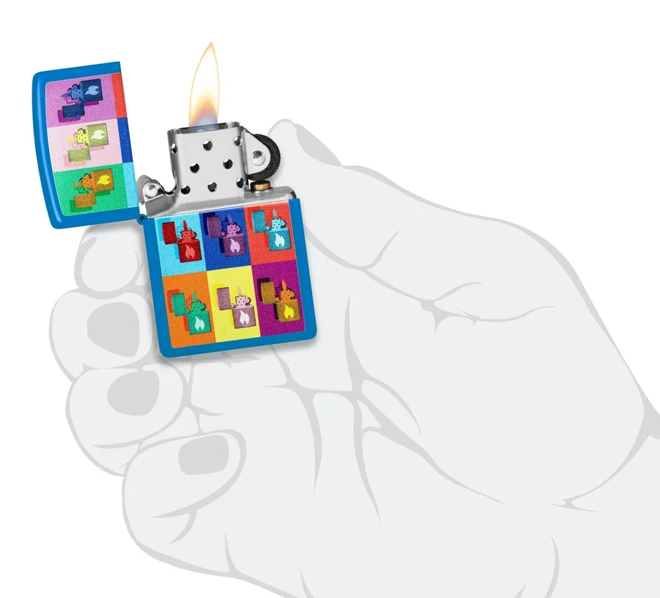 Diseño Zippo de arte pop Diseño Zippo de arte pop