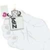 Diseño Zippo esmerilado Diseño Zippo esmerilado