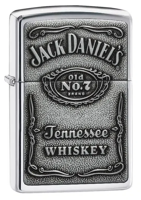 Emblema cromado de Jack Daniel’s® Emblema cromado de Jack Daniel’s®