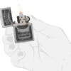 Emblema cromado de Jack Daniel’s® Emblema cromado de Jack Daniel’s®