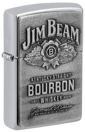 Emblema cromado de Jim Beam®