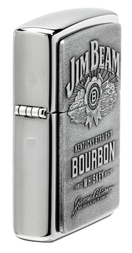 Emblema cromado de Jim Beam® Emblema cromado de Jim Beam®