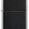 Emblema de cuero negro